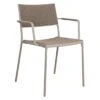 Cane-Line Less Stapelstuhl Aluminium/Geflecht Taupe