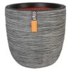 Capi Riffle Pflanztopf Ø35x34cm Kunststoff Anthrazit
