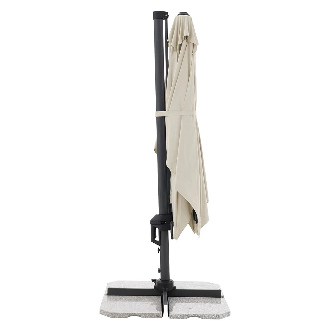 Doppler Active Green Edition Ampelschirm 310x210cm Natur â Bild 3