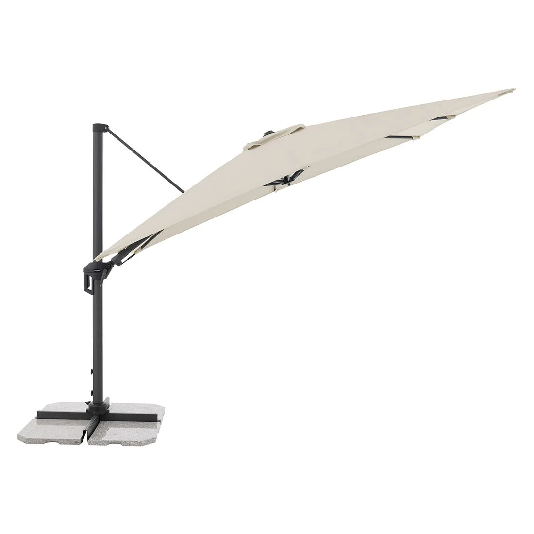 Doppler Active Green Edition Ampelschirm 310x210cm Natur â Bild 4