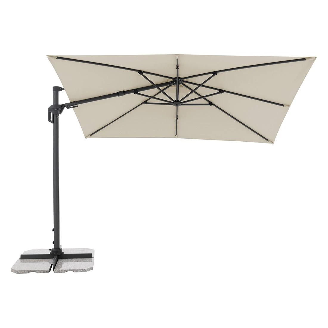 Doppler Active Green Edition Ampelschirm 310x210cm Natur â Bild 5