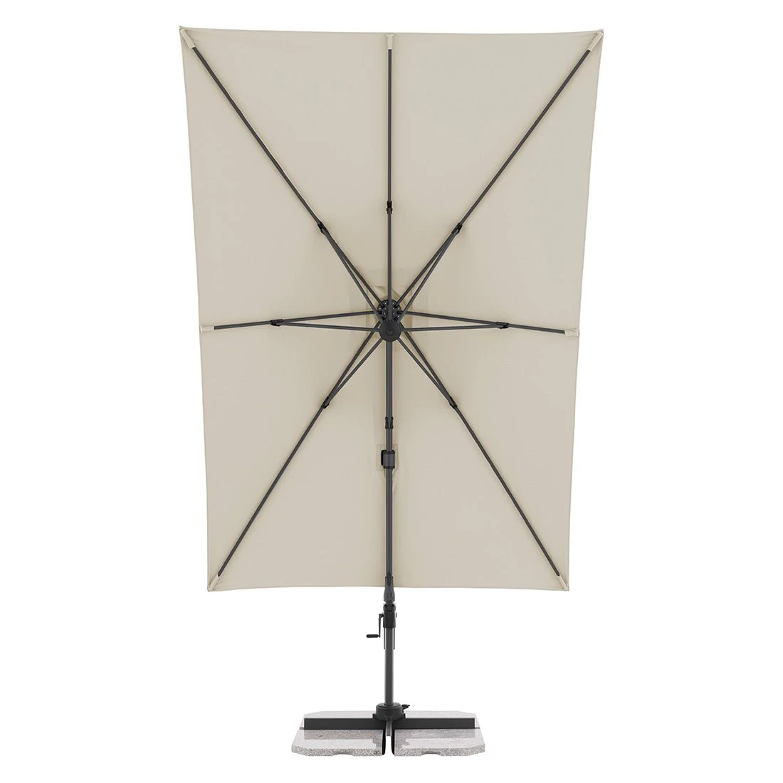 Doppler Active Green Edition Ampelschirm 310x210cm Natur â Bild 7