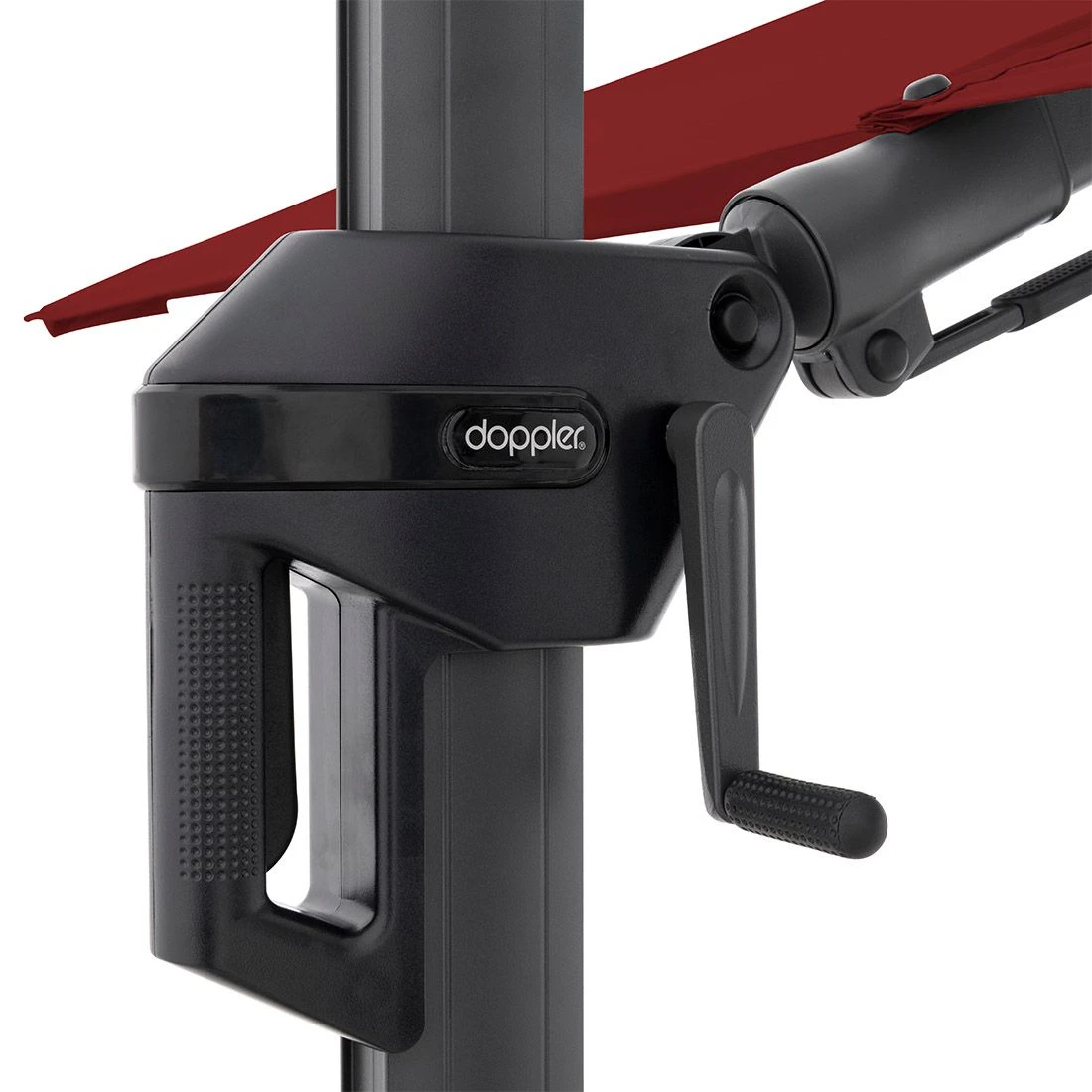 Doppler Active Green Edition Ampelschirm 310x210cm Bordeaux - Image 11