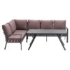 Garden Impressions Sergio Dininglounge Aluminium/Polyester Carbon Black/Copper