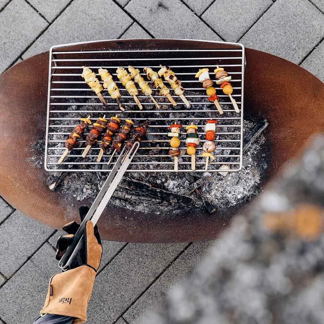 Höfats ELLIPSE Grillrost Edelstahl Silber – Bild 3