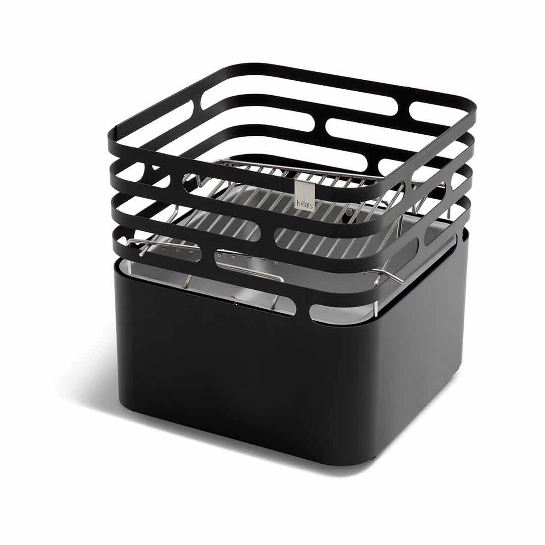 Höfats CUBE Grillrost Aus Edelstahl Zu Feuerkorb Cube Silber â Bild 3