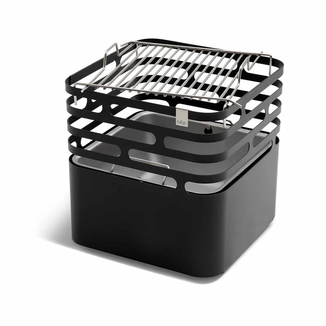 Höfats CUBE Grillrost Aus Edelstahl Zu Feuerkorb Cube Silber â Bild 4