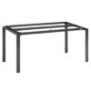 Kettler Float Gartentisch-Gestell 160x95cm Aluminium Anthrazit
