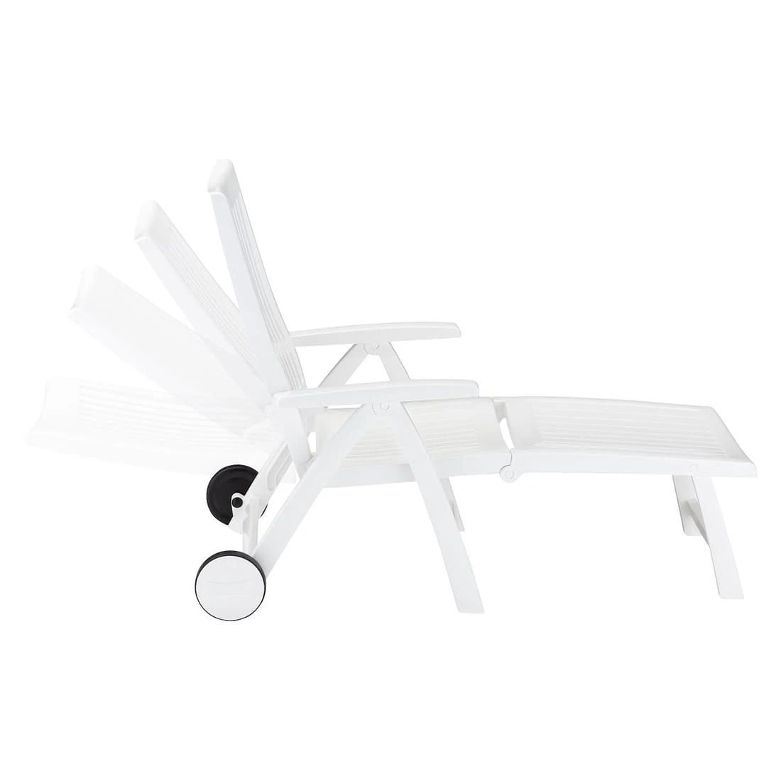 Kettler Roma Gartenliege Kunststoff Weiß - Image 5