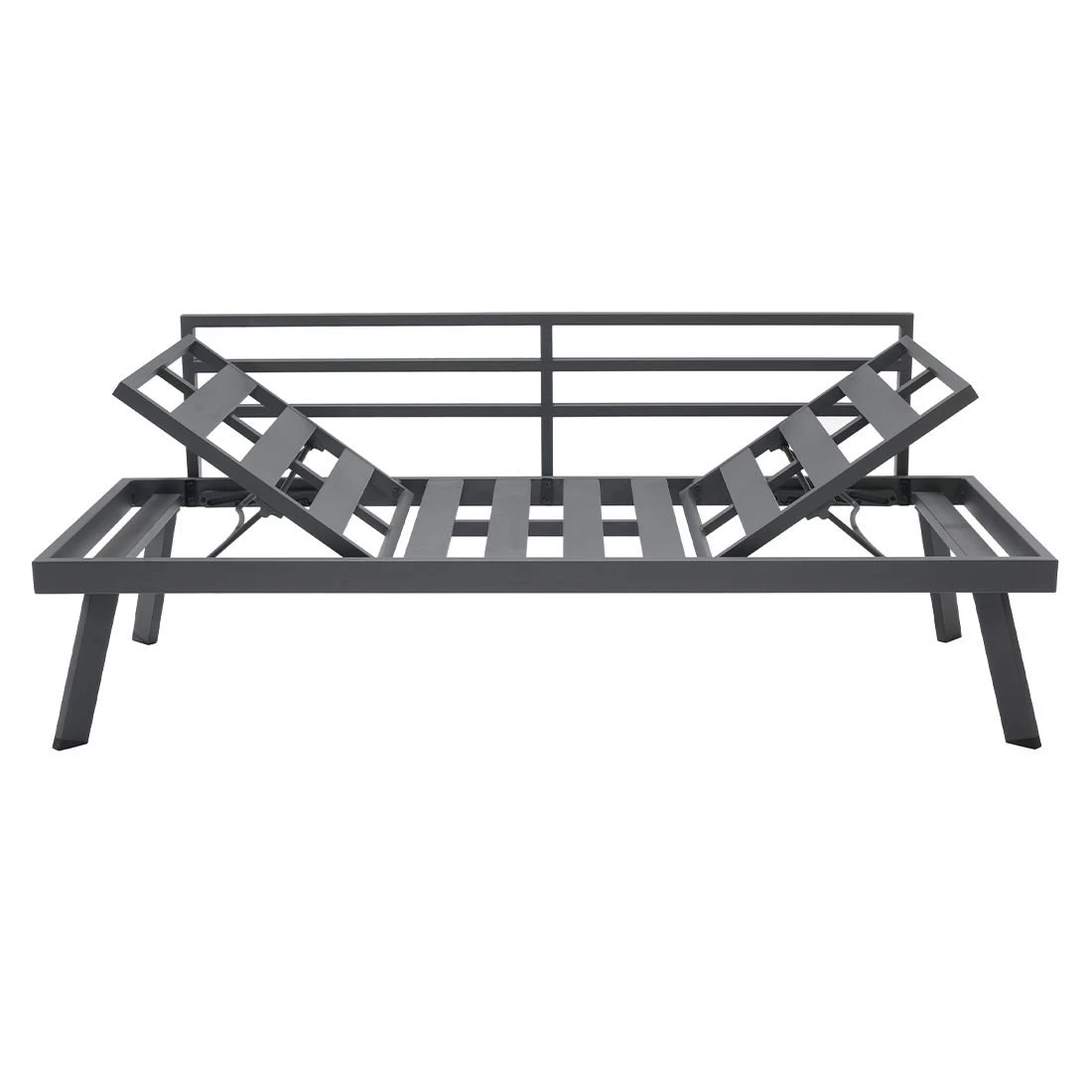 LifestyleGarden Opal Doppelliege Aluminium/Olefin Magnesium Grau/Roasted Sesame â Bild 5