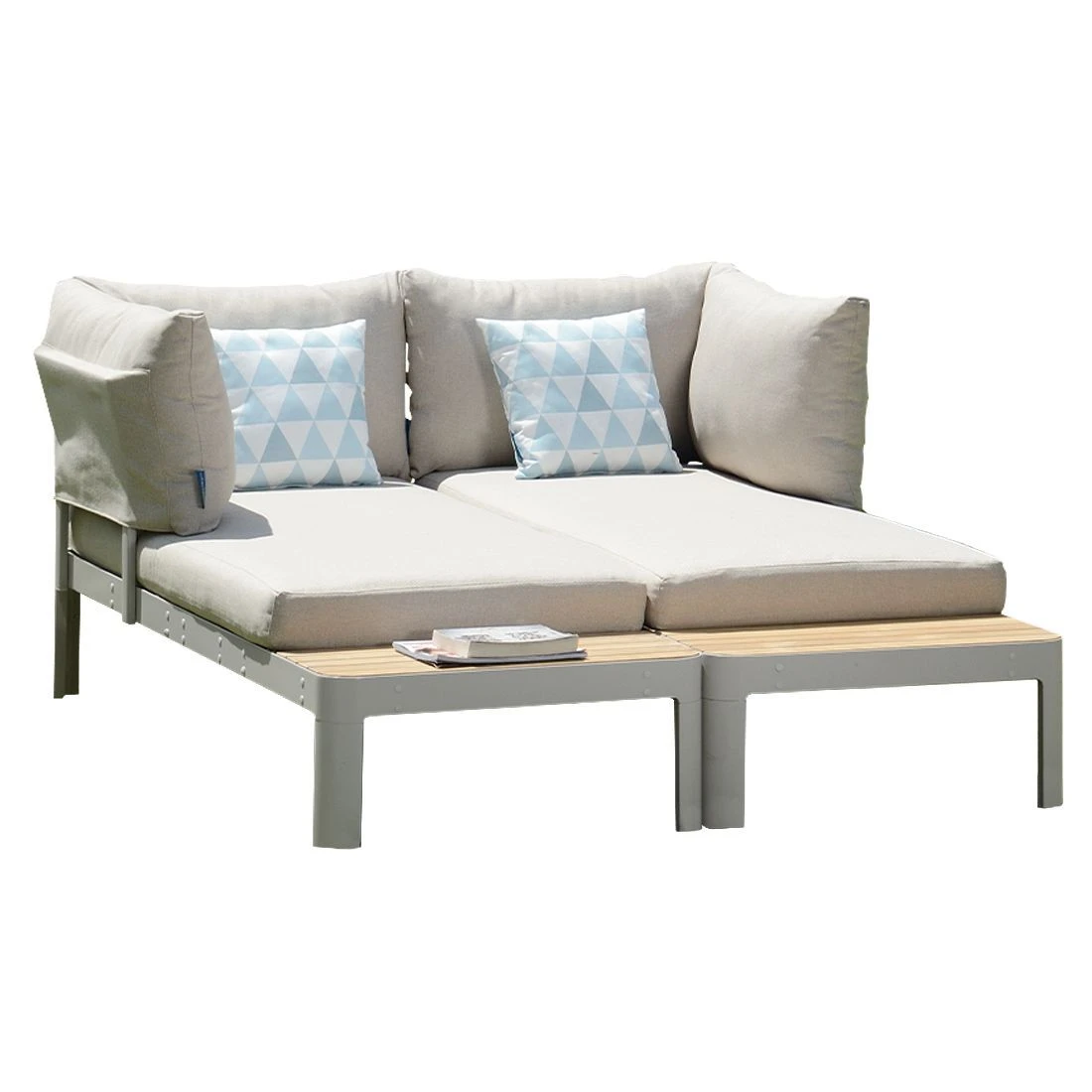 LifestyleGarden Portals Loungeset Aluminium/Olefin Korallensand Matt/Beige - Image 2