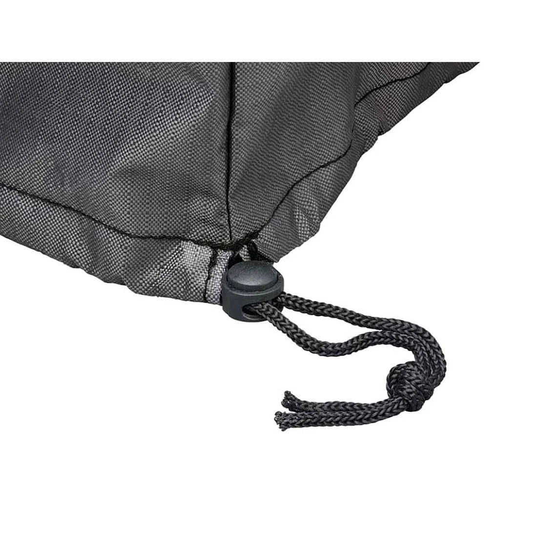 AeroCover Gartenliege Schutzhülle 210x75x40cm Polyester Uni Anthrazit - Image 9