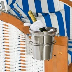 Müsing Sektkühlerhalter-Set Zum Einhängen Edelstahl Silber