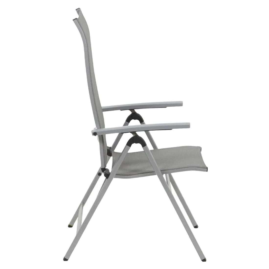 MWH Fabulo Klappsessel Aluminium/Textilene Silber/Grau - Image 3