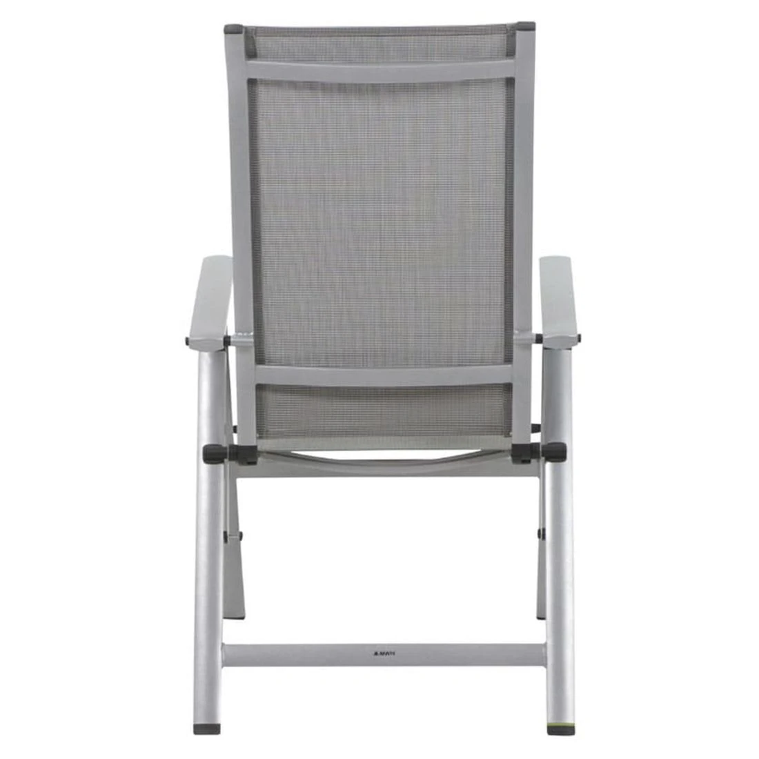 MWH Fabulo Klappsessel Aluminium/Textilene Silber/Grau - Image 5