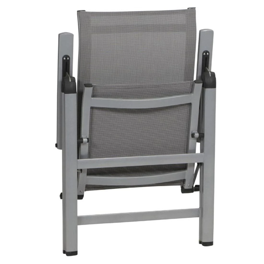 MWH Fabulo Klappsessel Aluminium/Textilene Silber/Grau - Image 6