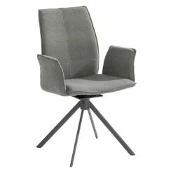 Niehoff Portofino Loungesessel Stahl/Olefin Anthrazit/Grau