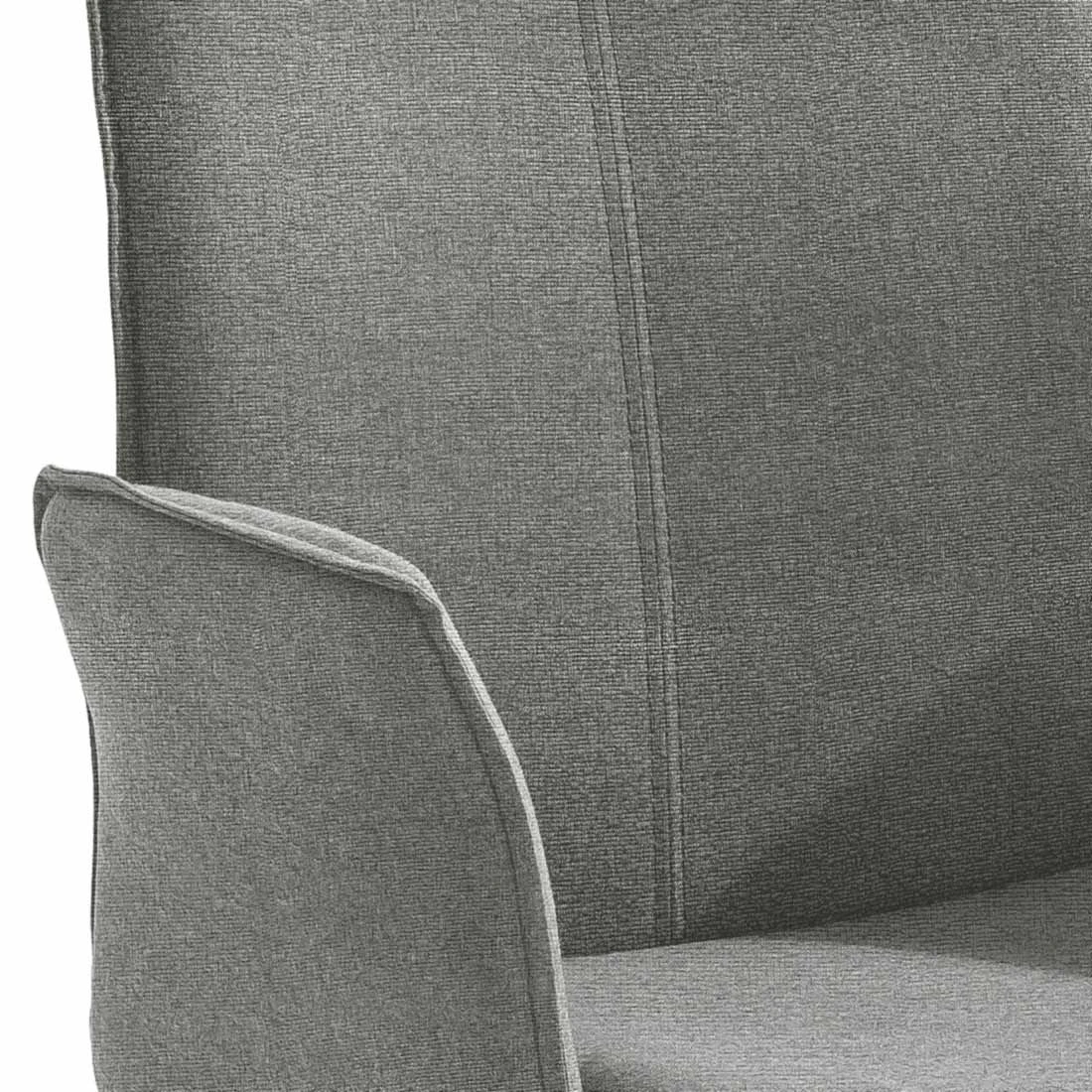 Niehoff Portofino Loungesessel Stahl/Olefin Anthrazit/Grau - Image 3