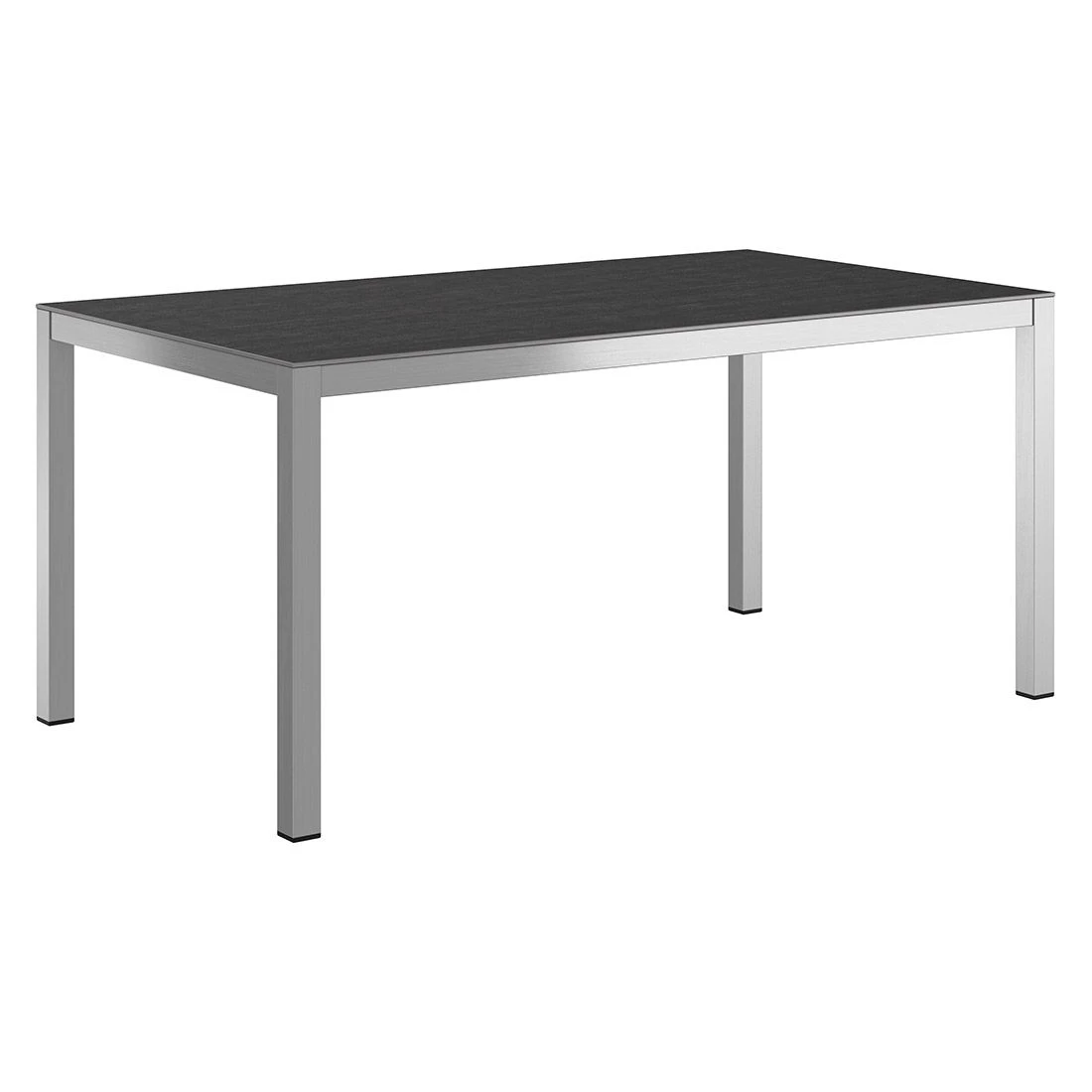 OUTLIV. Gartentisch 160x90cm Edelstahl/Dekton Silber/Bromo