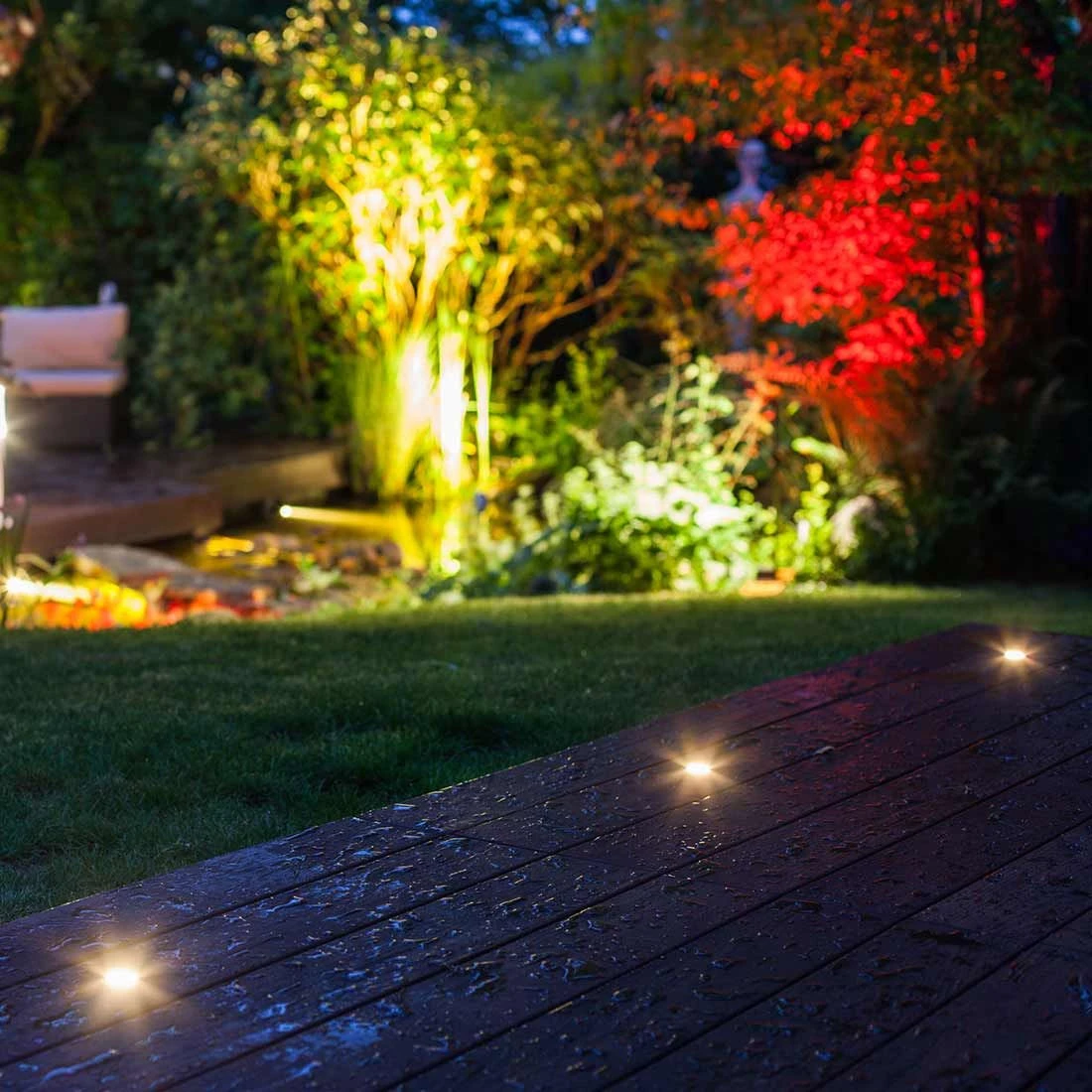 OUTLIV. Smart Light Decklight 3W LED Aluminium Silber/Schwarz - Image 2