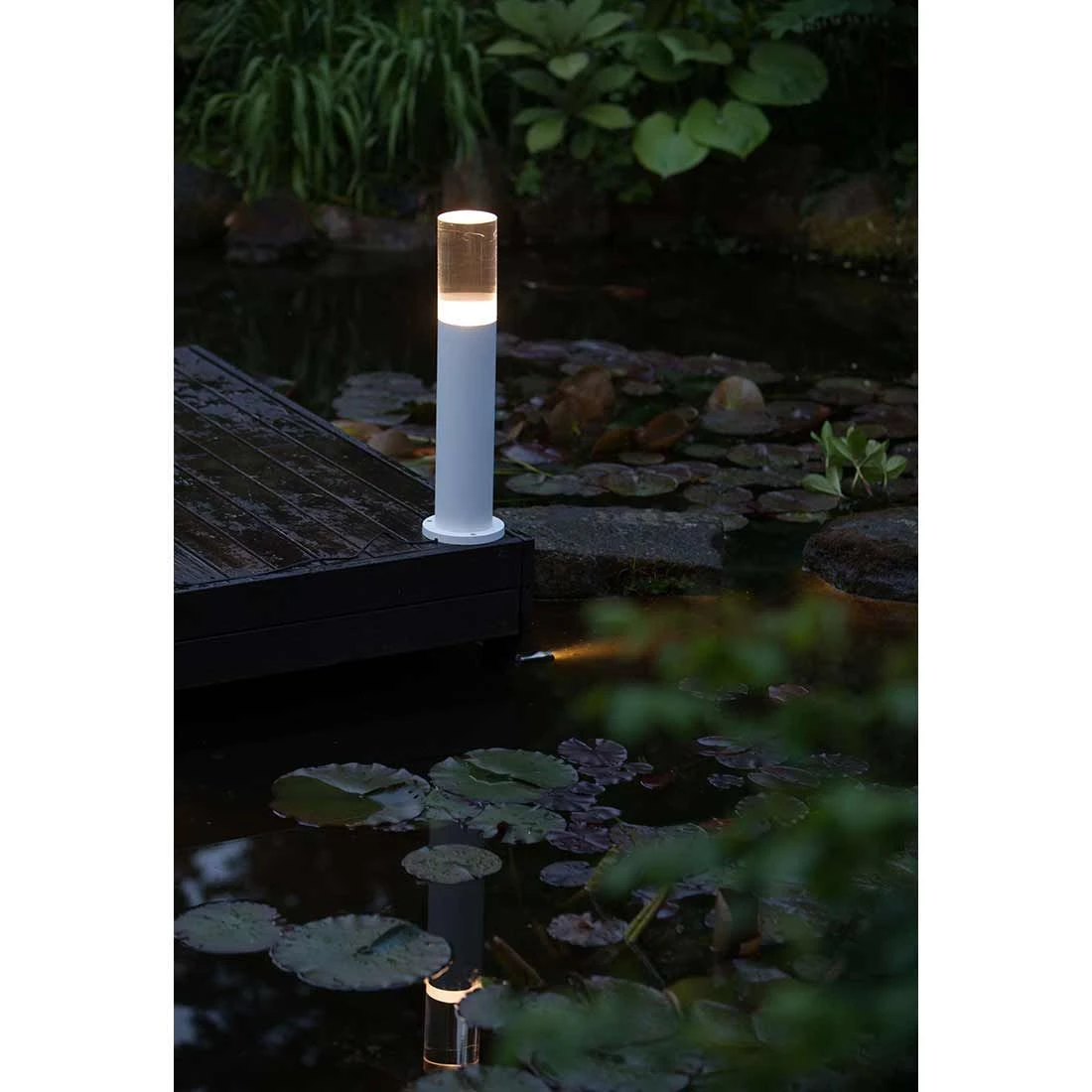 OUTLIV. Smart Light Starter-Set "3x Gartenleuchten Mit Dämmerungssensor" Silber/Schwarz - Image 8