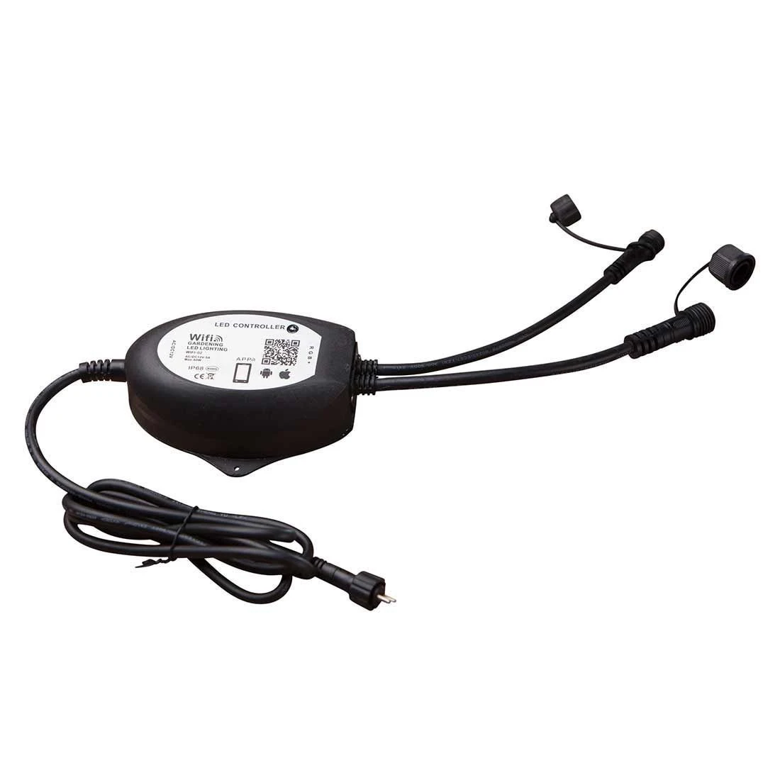 OUTLIV. Smart Light Starter -Set Wifi-Set: 3 RGB-Spots Silber/Schwarz - Image 6