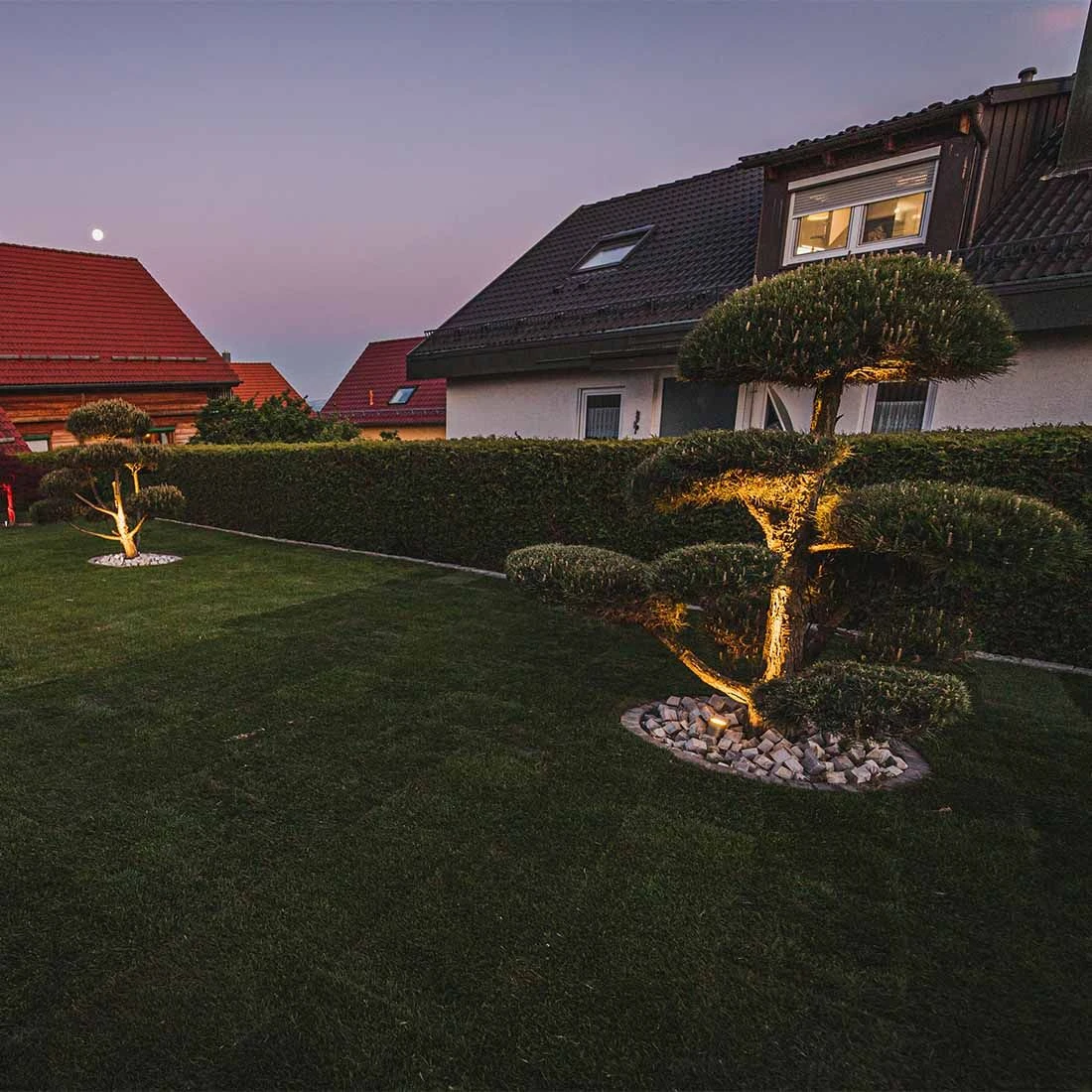 OUTLIV. Smart Light Starter -Set Wifi-Set: 3 RGB-Spots Silber/Schwarz - Image 10