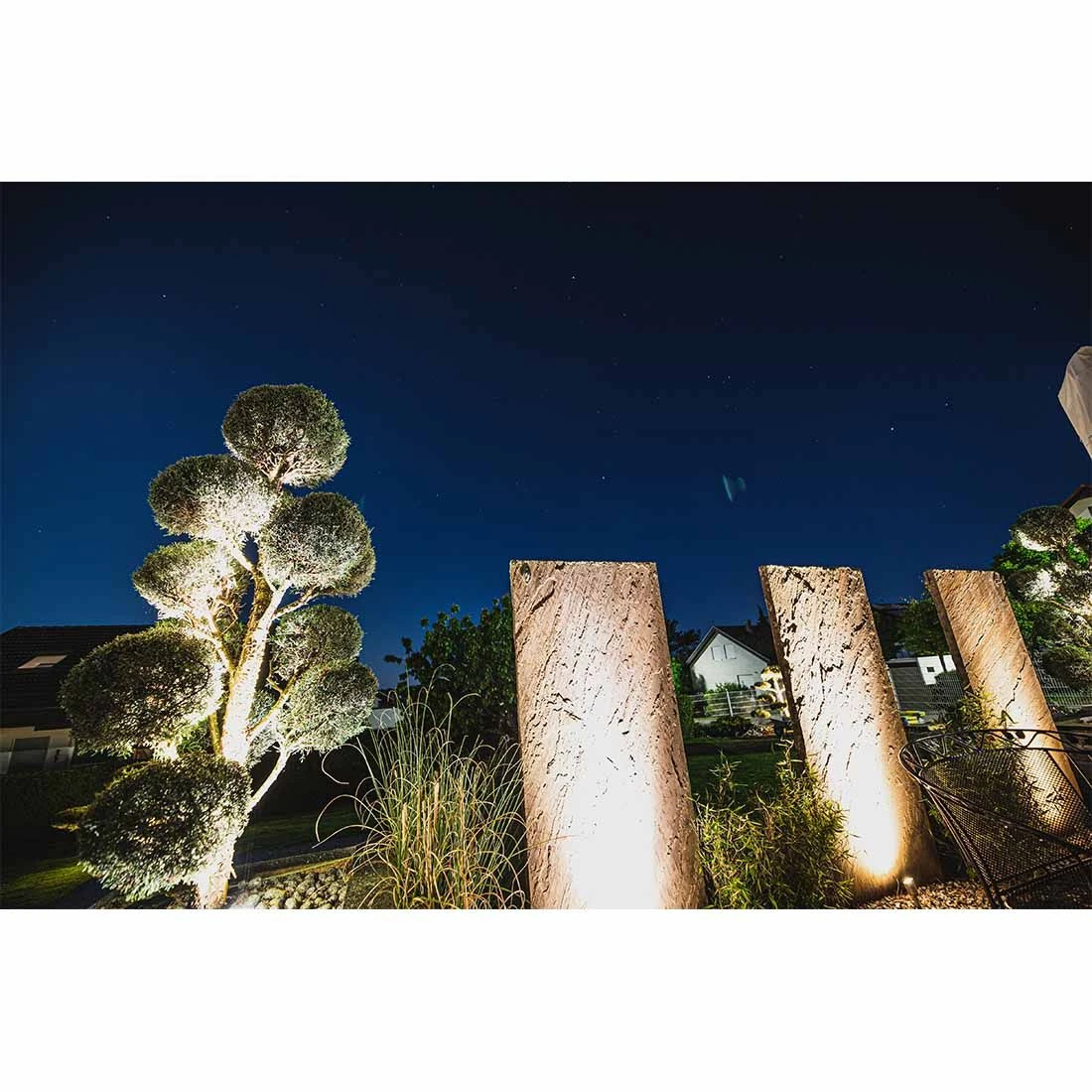 OUTLIV. Smart Light Starter -Set Wifi-Set: 3 RGB-Spots Silber/Schwarz - Image 11