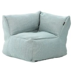 ROOLF Living Dotty Eck-/Endmodul Club Corner M Pastellblau