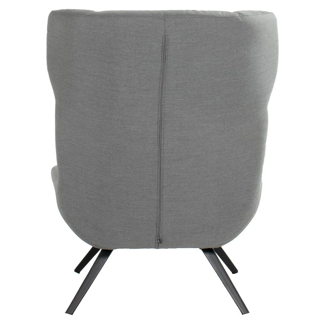 Schöner Wohnen Elin Loungesessel Inkl. Hocker Aluminium/Sunbrella Schwarz/Grau - Image 3