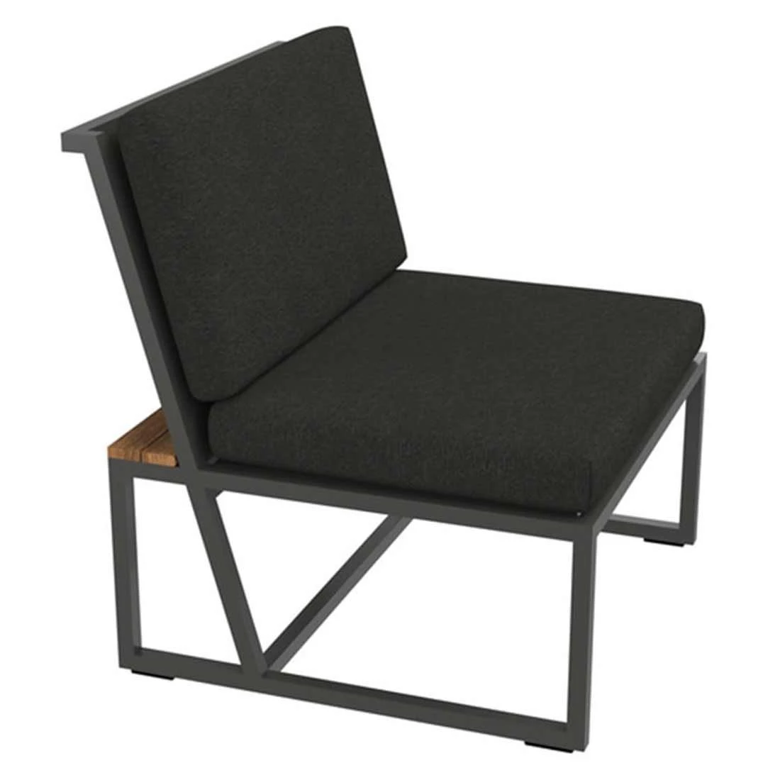 Sieger Havanna Mittelmodul Aluminium/Sunproof Eisengrau/Grau - Image 5