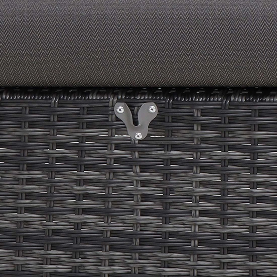 Siena Garden Taranto Dininglounge 5-tlg. Aluminium/Gardino®-Geflecht Matt Anthrazit/Blau-Grau - Image 10