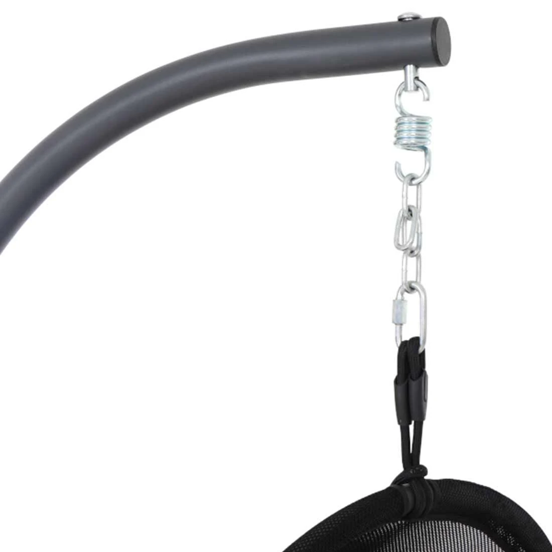 Siena Garden Yobaya HĂ€ngesessel Stahl/Polyester Inkl. Kissen Anthrazit/Cool Black - Image 12