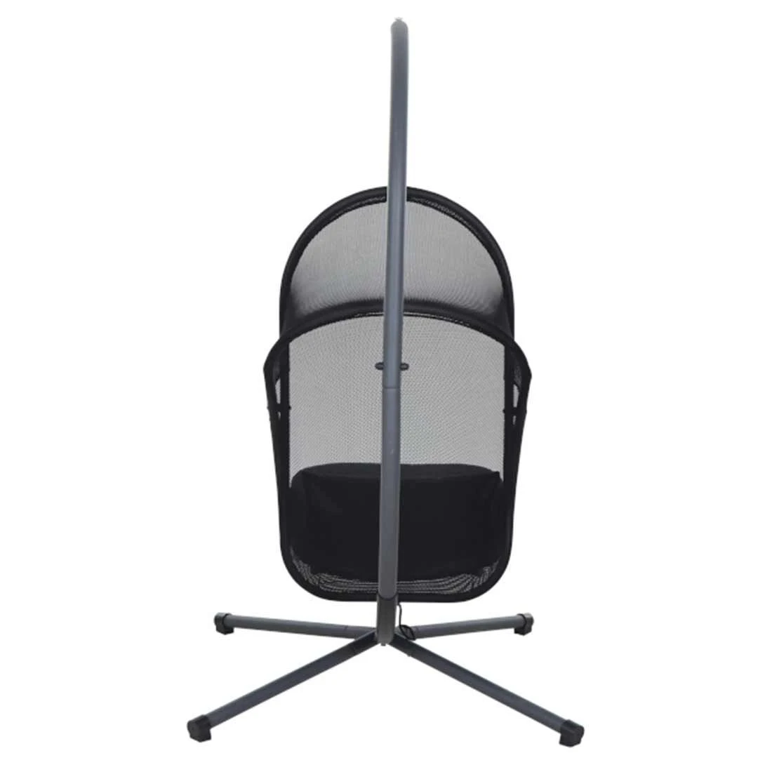 Siena Garden Yobaya HĂ€ngesessel Stahl/Polyester Inkl. Kissen Anthrazit/Cool Black - Image 5