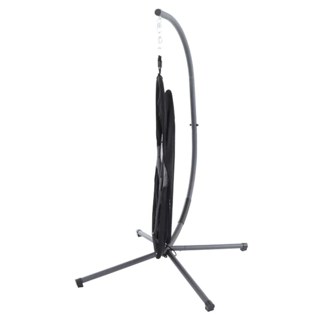 Siena Garden Yobaya HĂ€ngesessel Stahl/Polyester Inkl. Kissen Anthrazit/Cool Black - Image 8