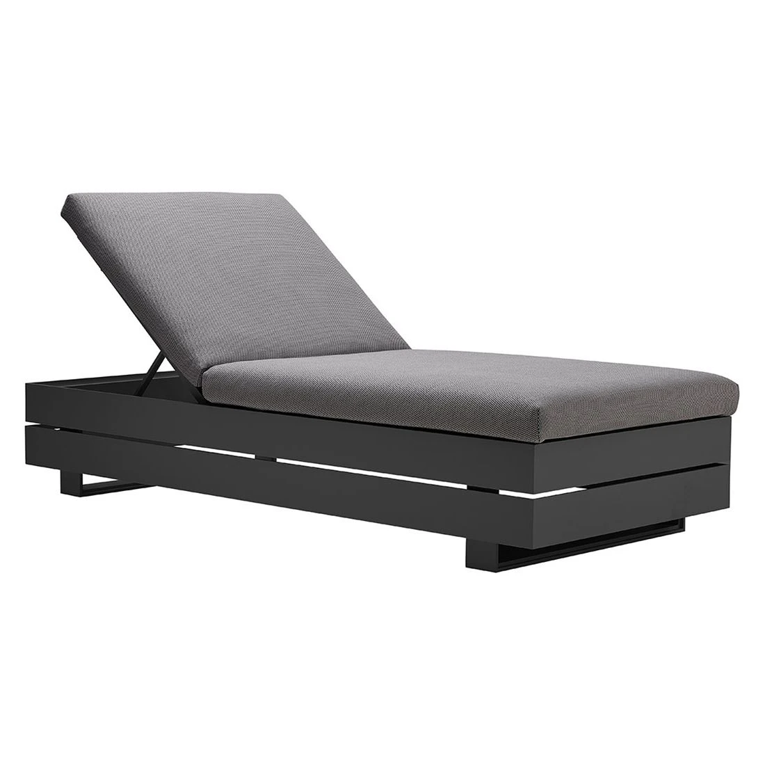 Solpuri Boxx Gartenliege Aluminium/Acryl Anthrazit - Image 2