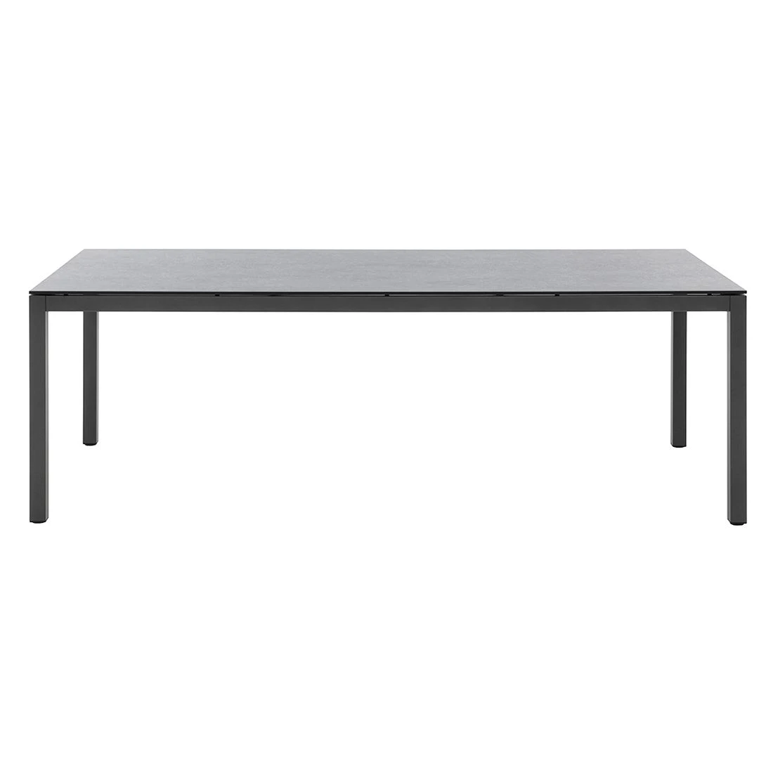 Solpuri Classic Gartentisch 220x100 Cm Aluminium/HPL Anthrazit/Volcano Grey - Image 2