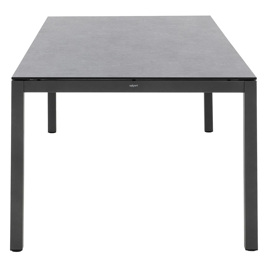 Solpuri Classic Gartentisch 220x100 Cm Aluminium/HPL Anthrazit/Volcano Grey - Image 3