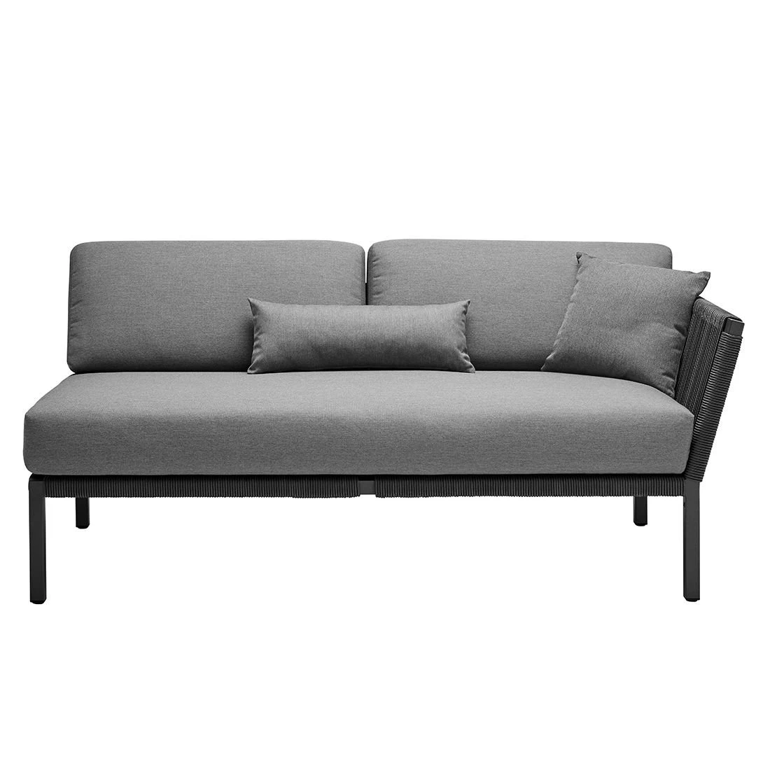 Solpuri Club Gartensofa 171 Cm Aluminium/Rope/Acryl Anthrazit - Image 3