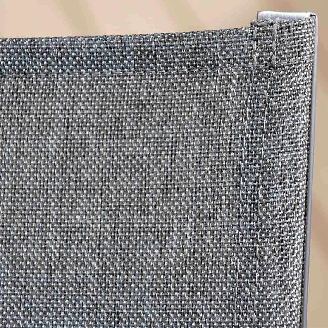 Stern Allround Rollliege Edelstahl/Textilene Silber/Leinen Grau - Image 3