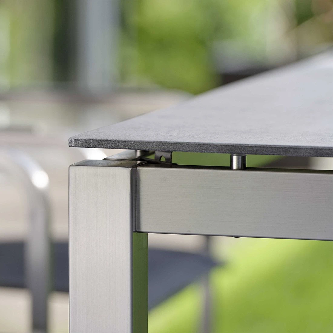 Stern Classic Tischgestell Edelstahl Silber - Image 2