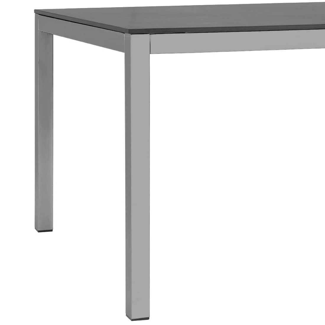 Stern Polaris Gartenmöbelset 7-tlg. Mit Tisch 220x100 Cm Silbergrau/Zement Dunkel - Image 5