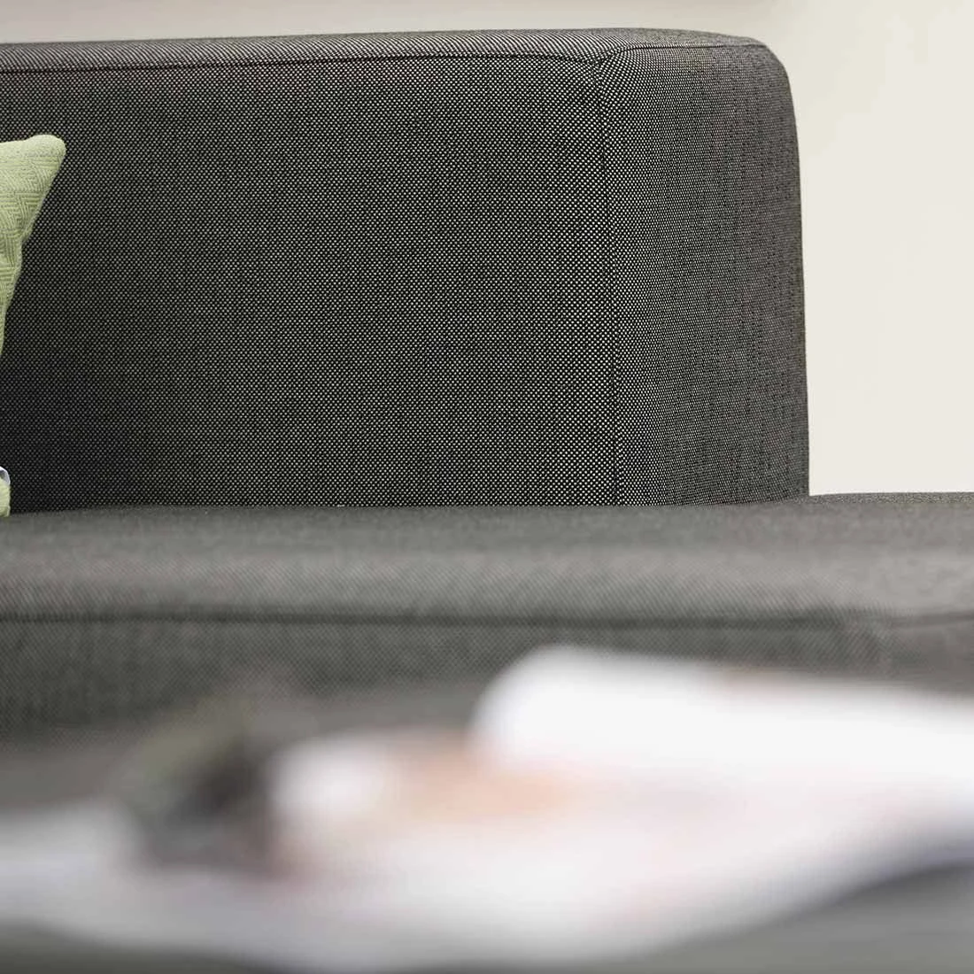 Stern Taavi Eck-/Endmodul Aluminium/Outdoorstoff Schwarz Matt/Seidenschwarz â Bild 3