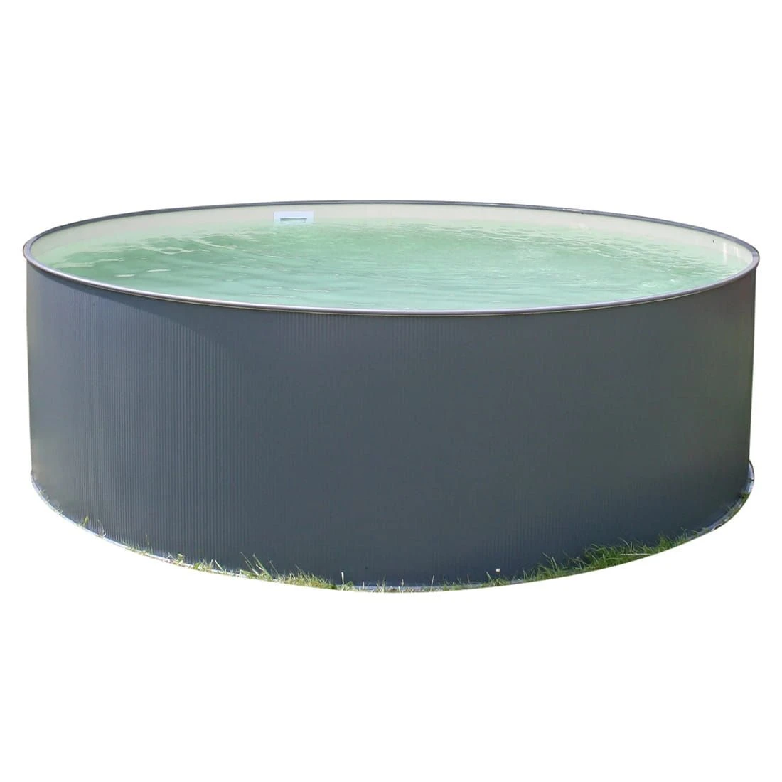 Summer Fun Rundbecken-Set 450x120cm 6-teilig Anthrazit – Bild 2