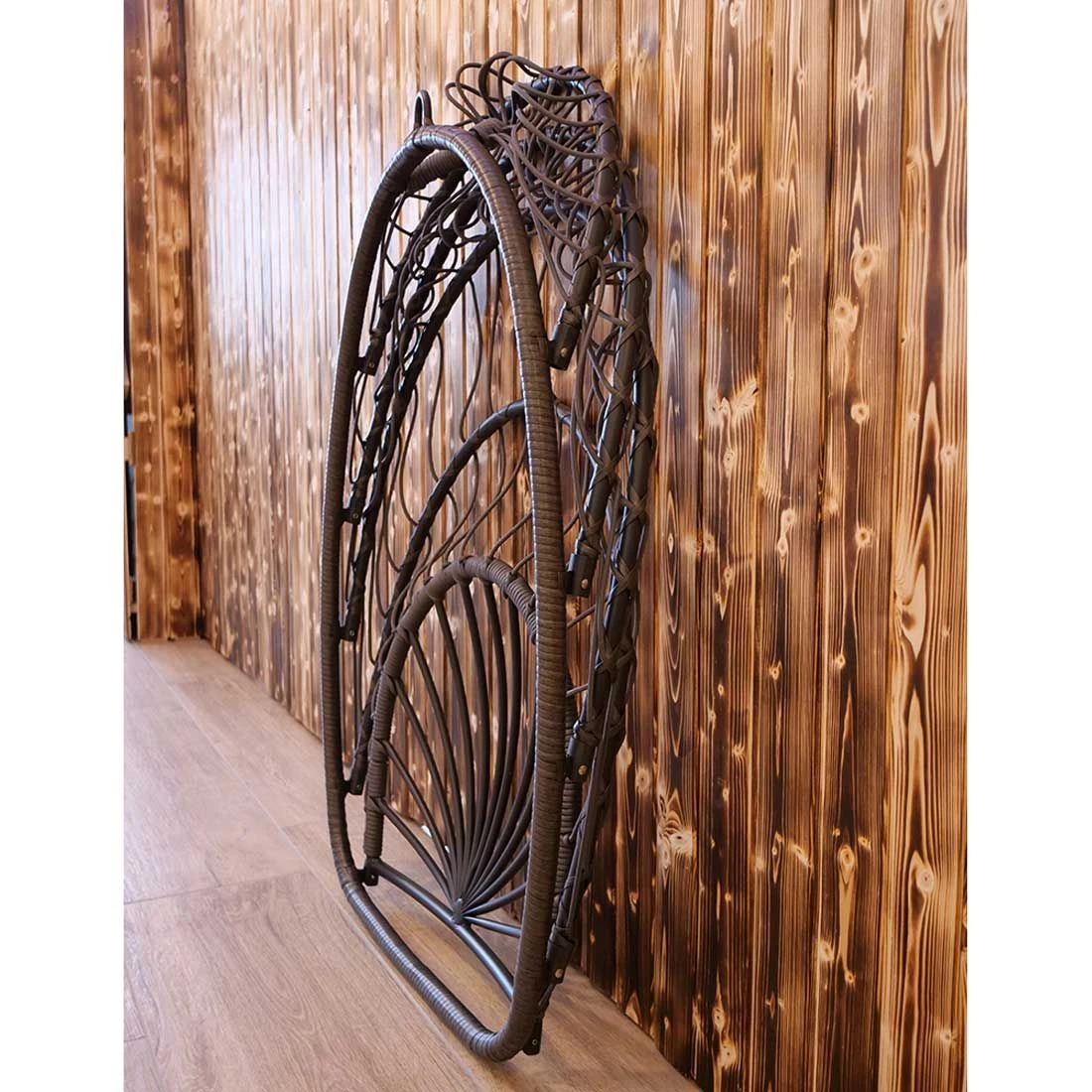 Sungörl Lana Hängesessel Faltbar Stahl/Polyester Anthrazit/Grau Meliert - Image 4