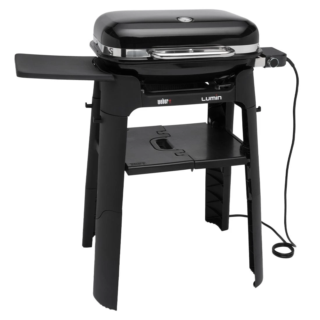 Weber Lumin Compact Elektrogrill Mit Stand Schwarz