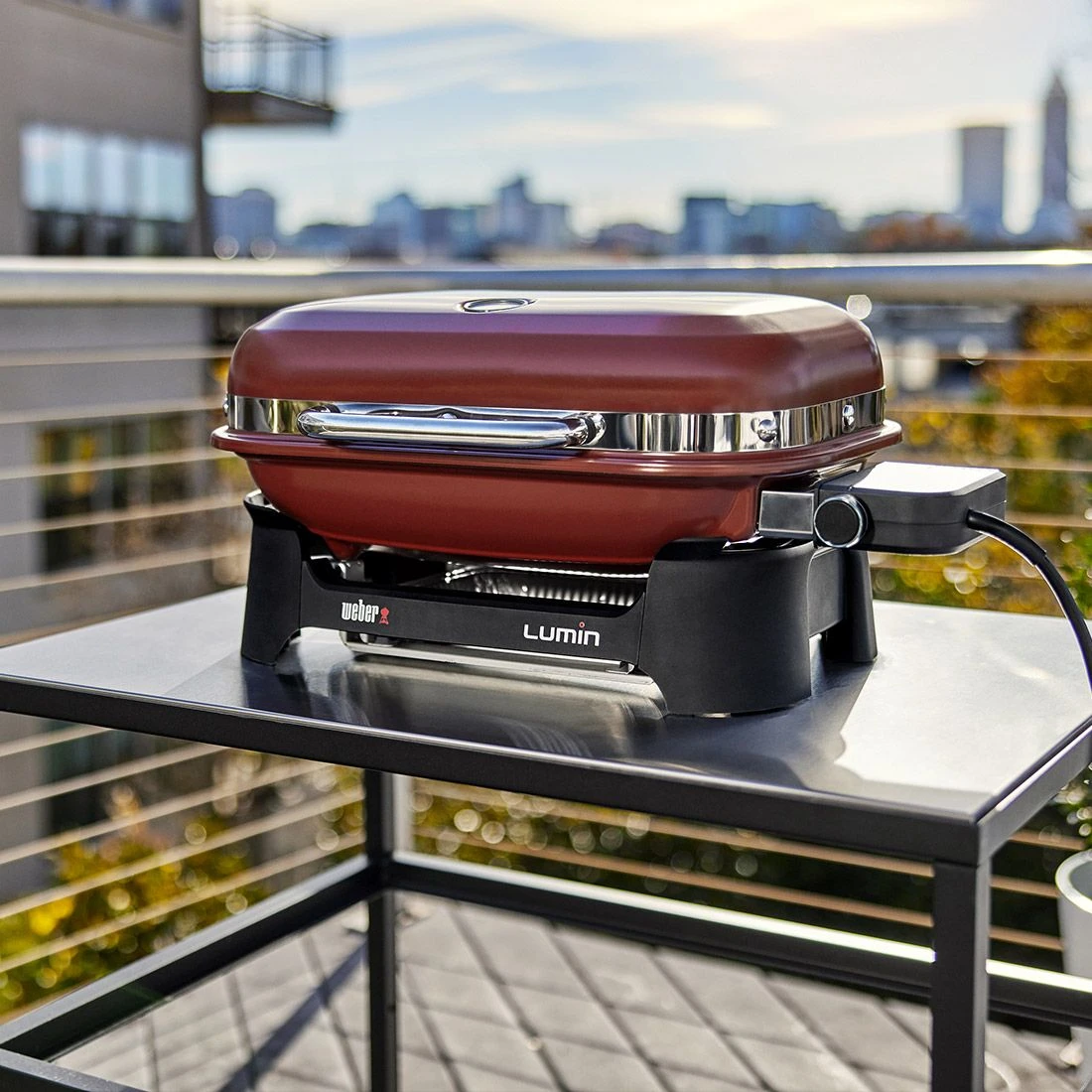 Weber Lumin Elektrogrill Rot - Image 2