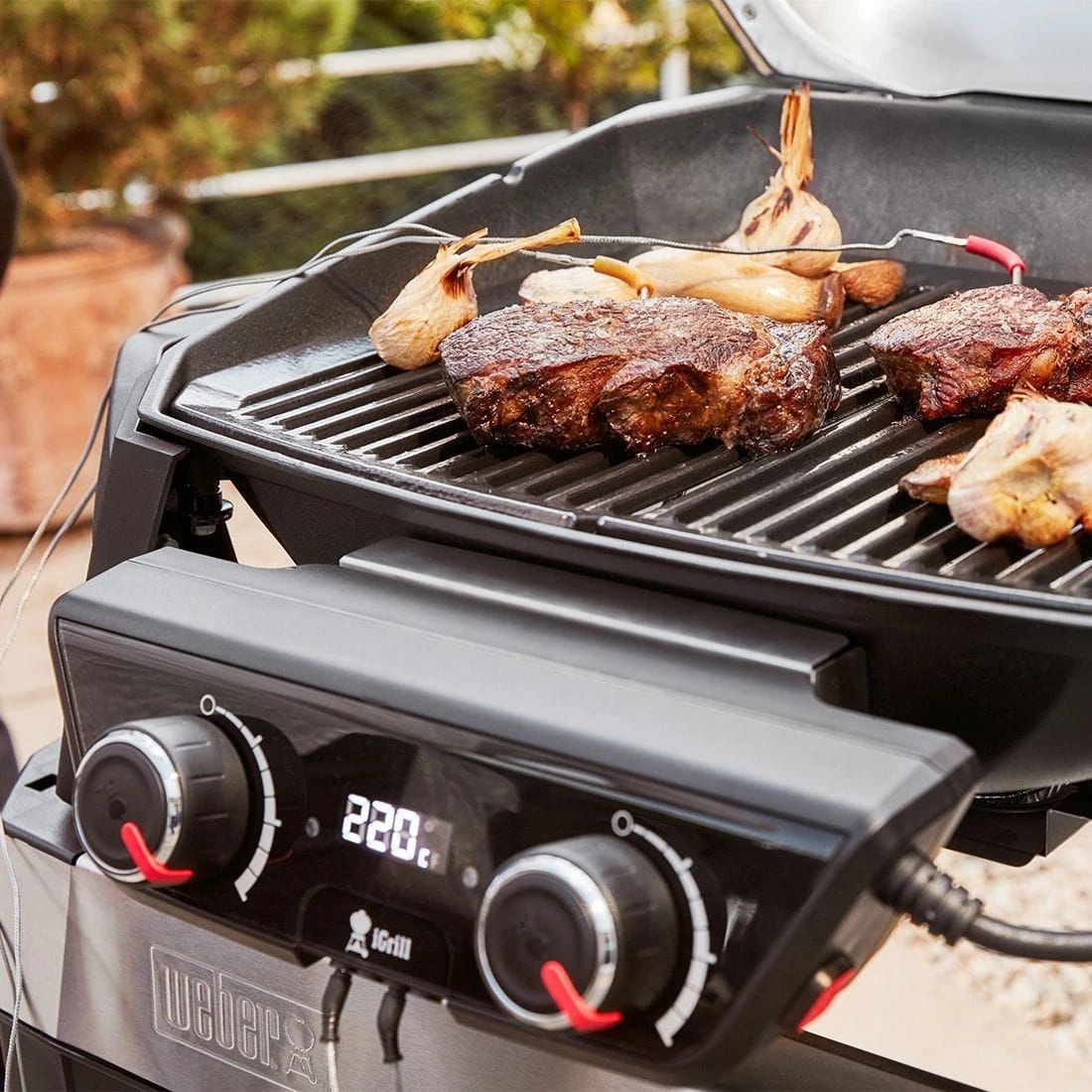 Weber Elektrogrill Pulse 2000 Mit Rollwagen – Bild 6