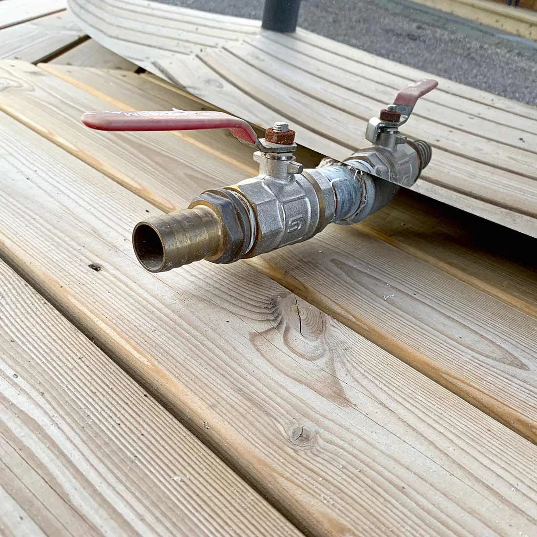 Wolff Finnhaus Hot Tub Grau – Bild 7