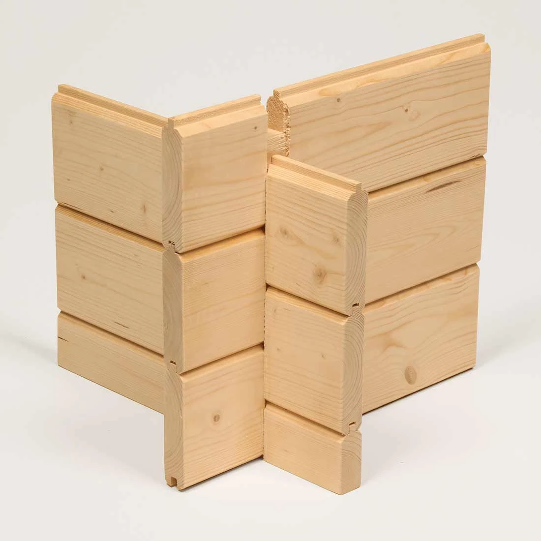 Wolff Finnhaus Gent A Gartenhaus 292x230cm Imprägniert+Doppeltür Natur – Bild 3